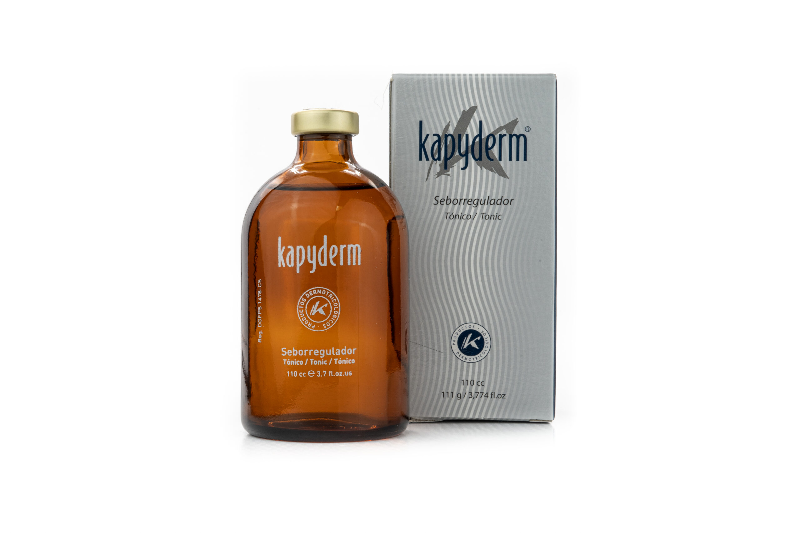 kapyderm00063 Tónico Seborregulador 110 c.c. - Imagen 1