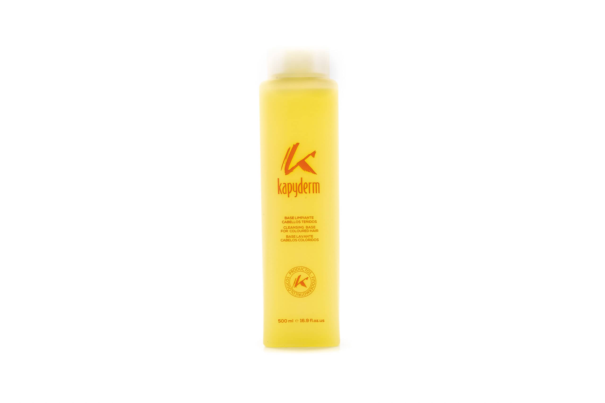 kapyderm00192 Base Limpiante Cabellos Teñidos 500 ml. - Imagen 1